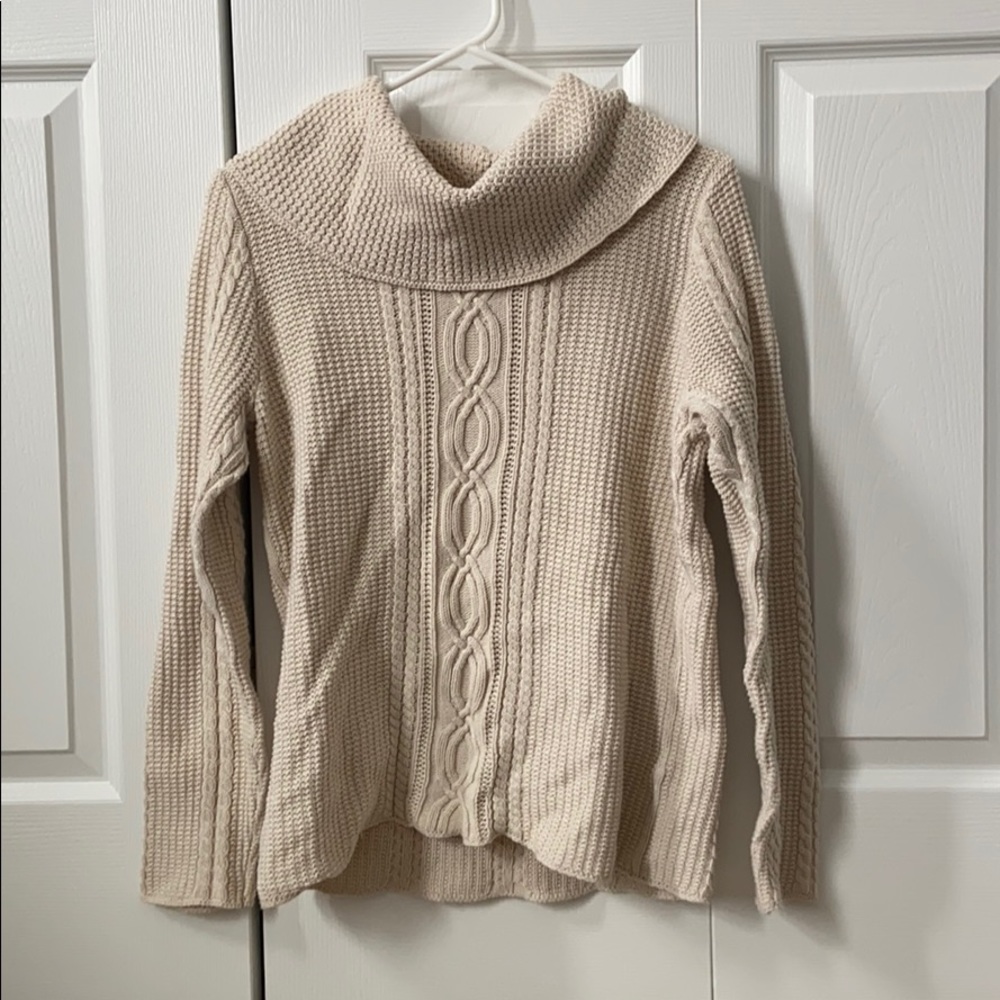 Beautiful Cowl Neck Sweater - Med